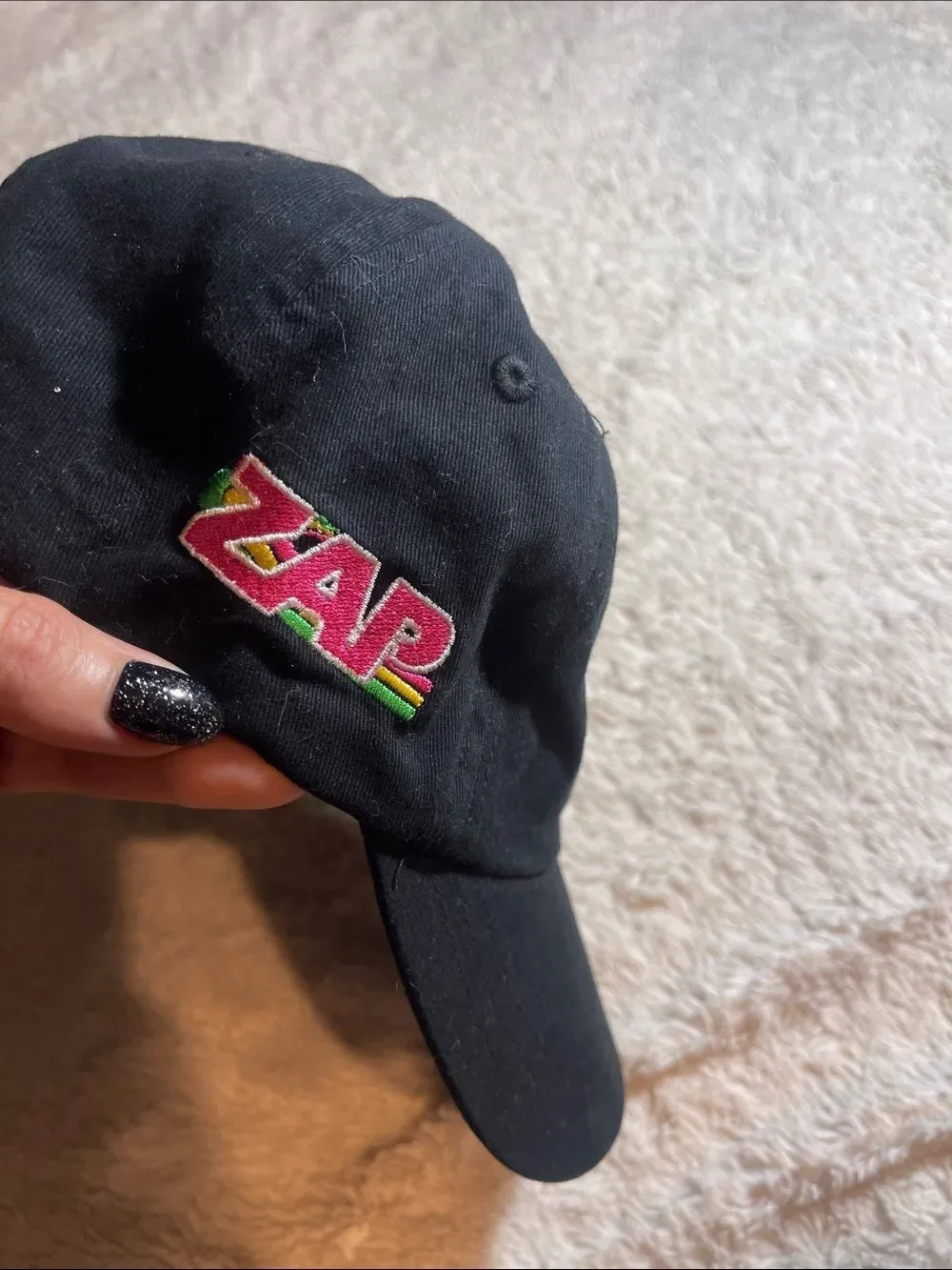 TOPGUN 2020 Black Embroidered Baseball Cap